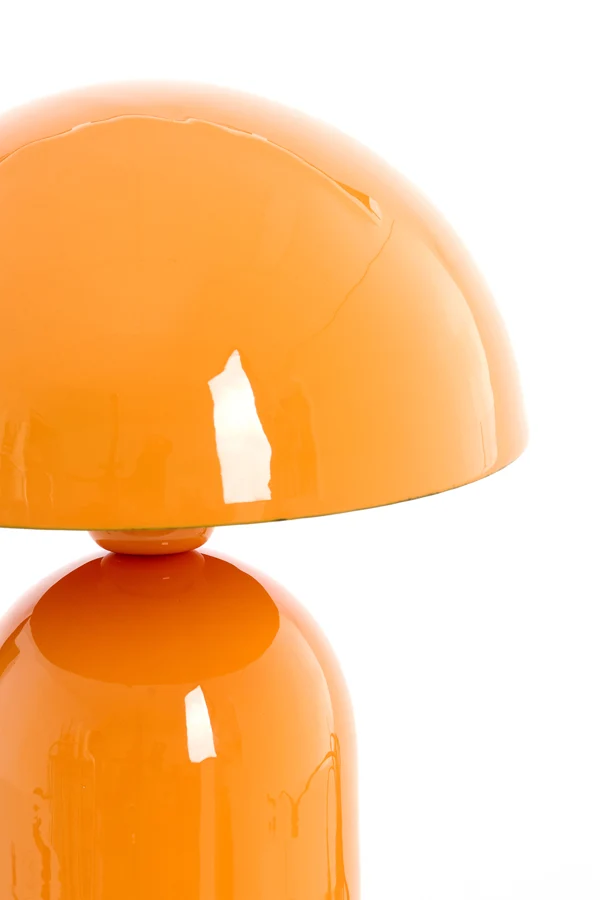 Table lamp 23x35 cm TOLIMA shiny orange