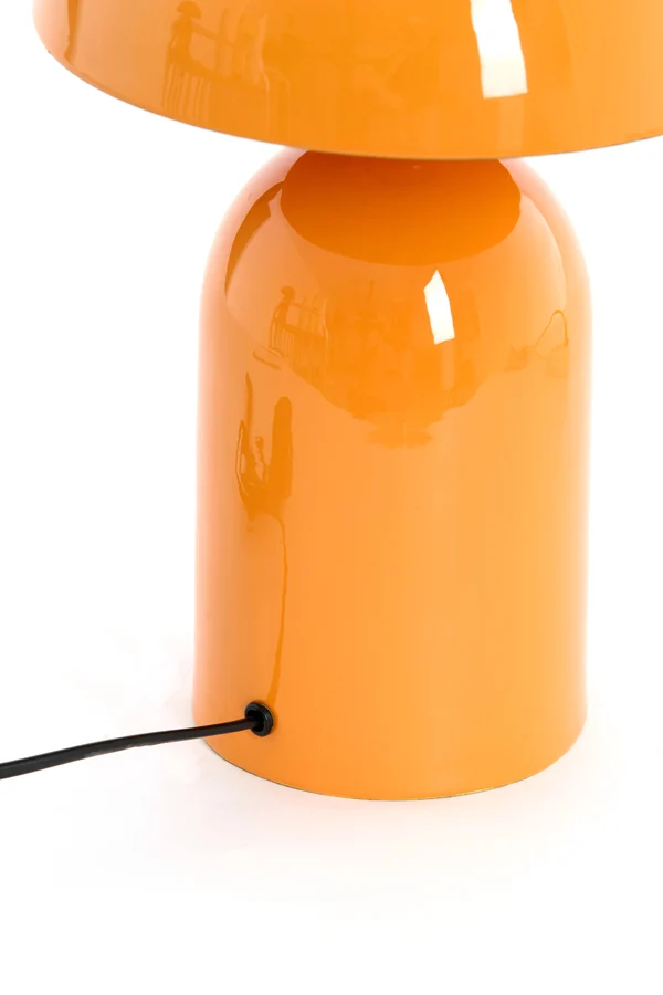 Table lamp 23x35 cm TOLIMA shiny orange