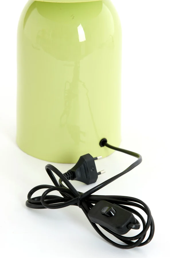 Table lamp 23x35 cm TOLIMA shiny light green