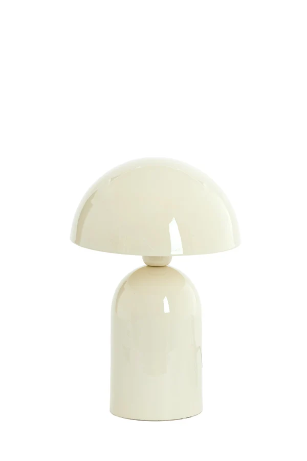 Table lamp 23x35 cm TOLIMA shiny cream