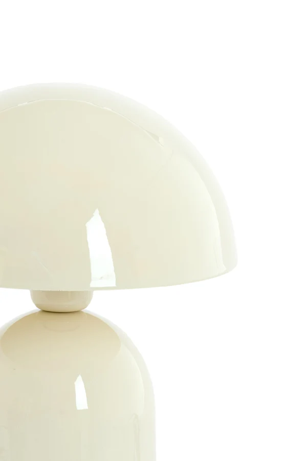 Table lamp 23x35 cm TOLIMA shiny cream