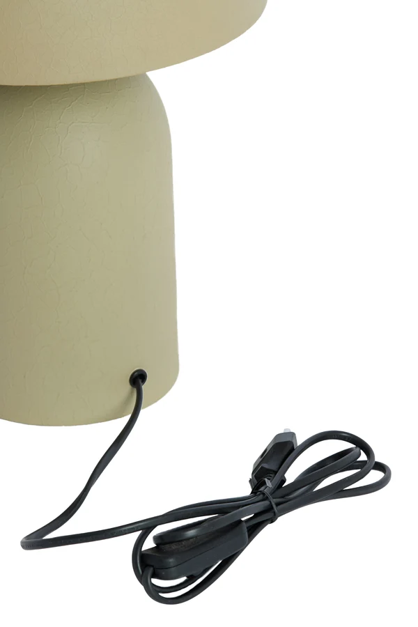Table lamp 23x35 cm TOLIMA matt green-grey
