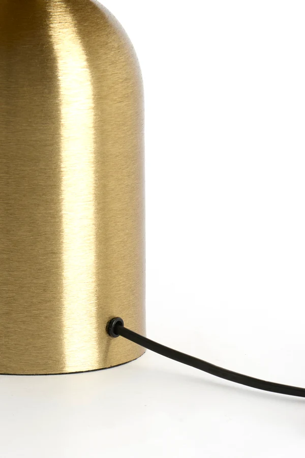 Table lamp 23x35 cm TOLIMA matt gold