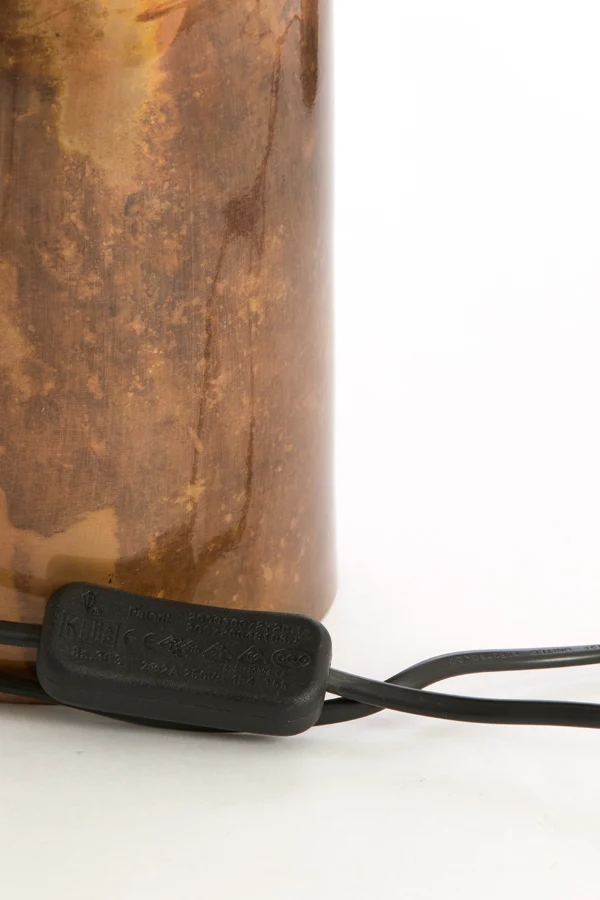 Table lamp 23x35 cm TOLIMA copper-bronze