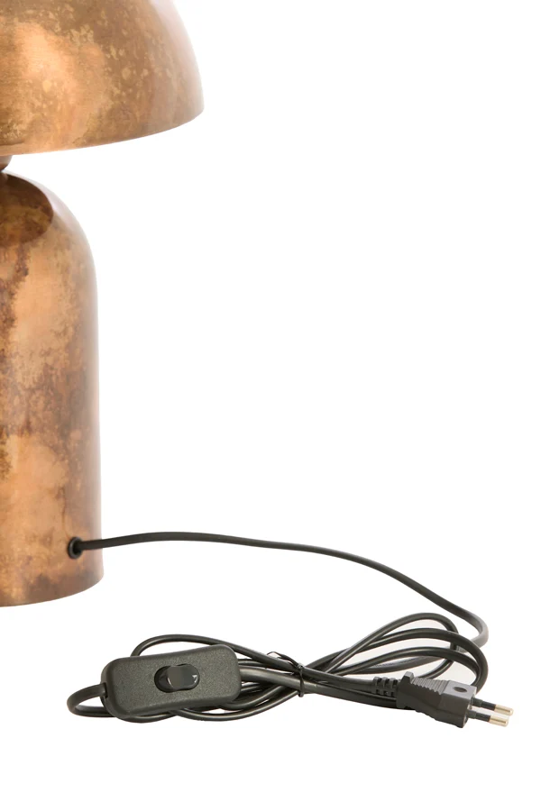 Table lamp 23x35 cm TOLIMA copper-bronze