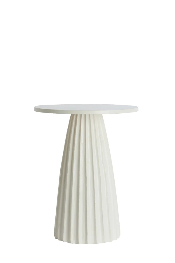 Side table 40x51 cm VEGLIA cream
