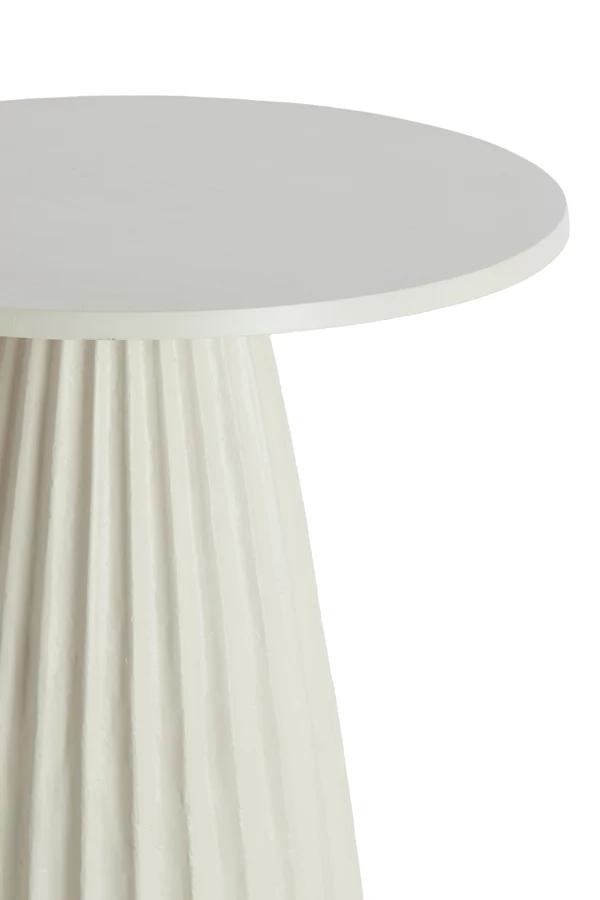 Side table 40x51 cm VEGLIA cream