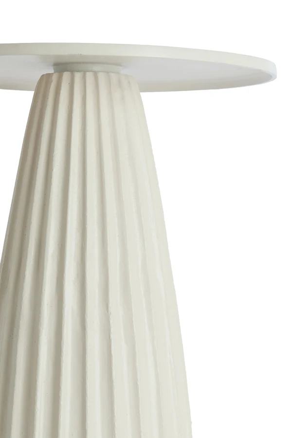 Side table 40x51 cm VEGLIA cream