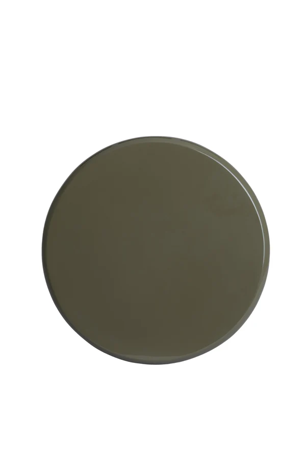 Side table 40x51 cm TABOA shiny taupe