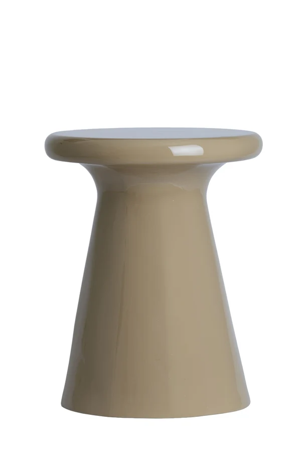 Side table 40x51 cm TABOA shiny sand