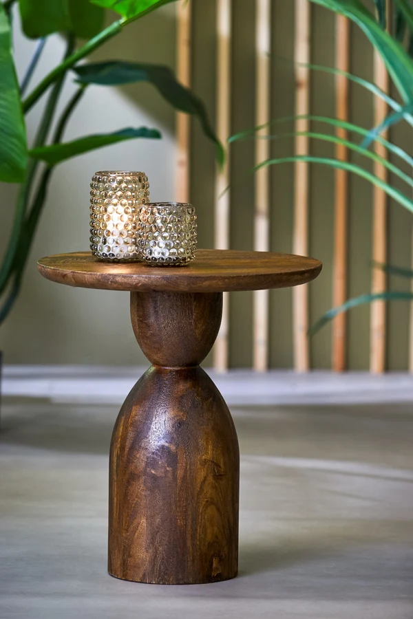 Side table 40x50 cm TORIR mango wood brown