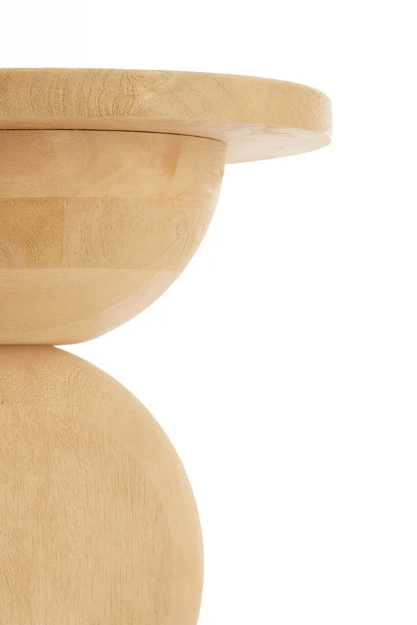 Side table 40x50 cm MIRTO wood matt natural