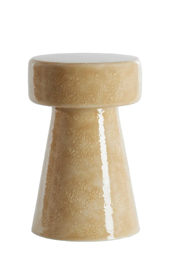 Side table 29x47 cm DAKWA shiny sand