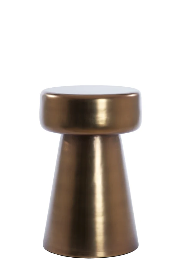 Side table 29x47 cm DAKWA shiny brown bronze