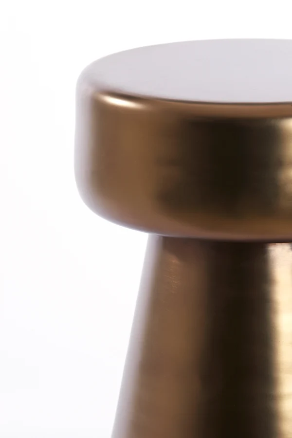 Side table 29x47 cm DAKWA shiny brown bronze