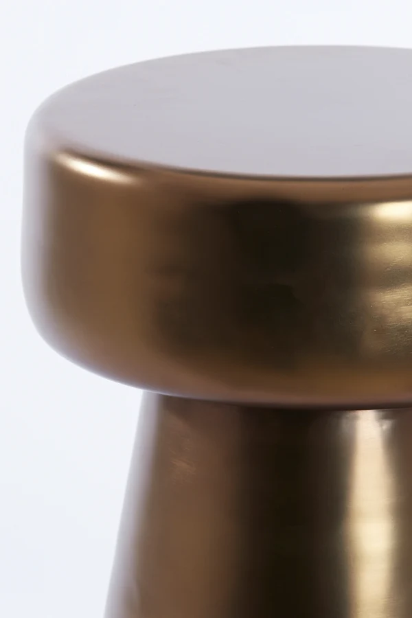 Side table 29x47 cm DAKWA shiny brown bronze
