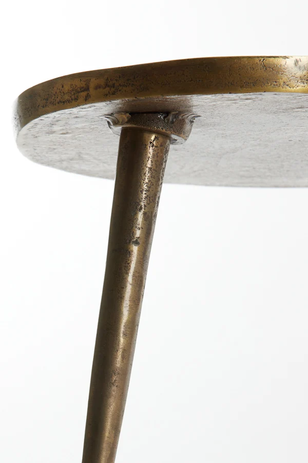 Side table 67x49x41 cm LIENZ antique bronze