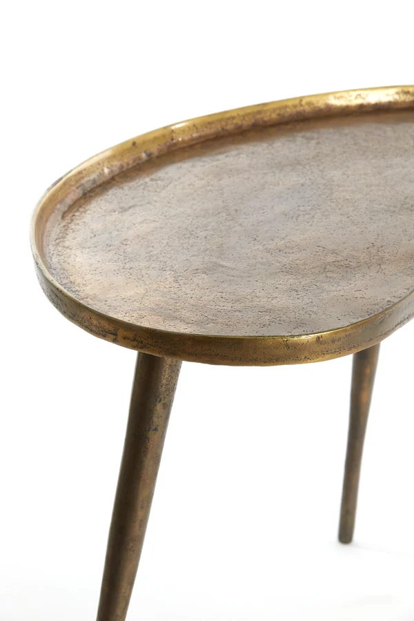 Side table 67x49x41 cm LIENZ antique bronze