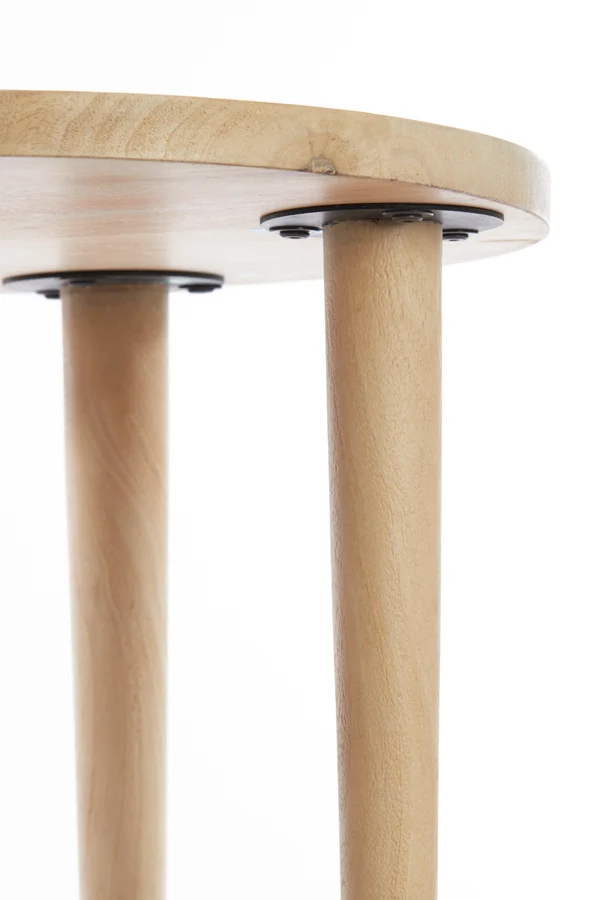 Side table 49x49 cm QIANO mango wood natural