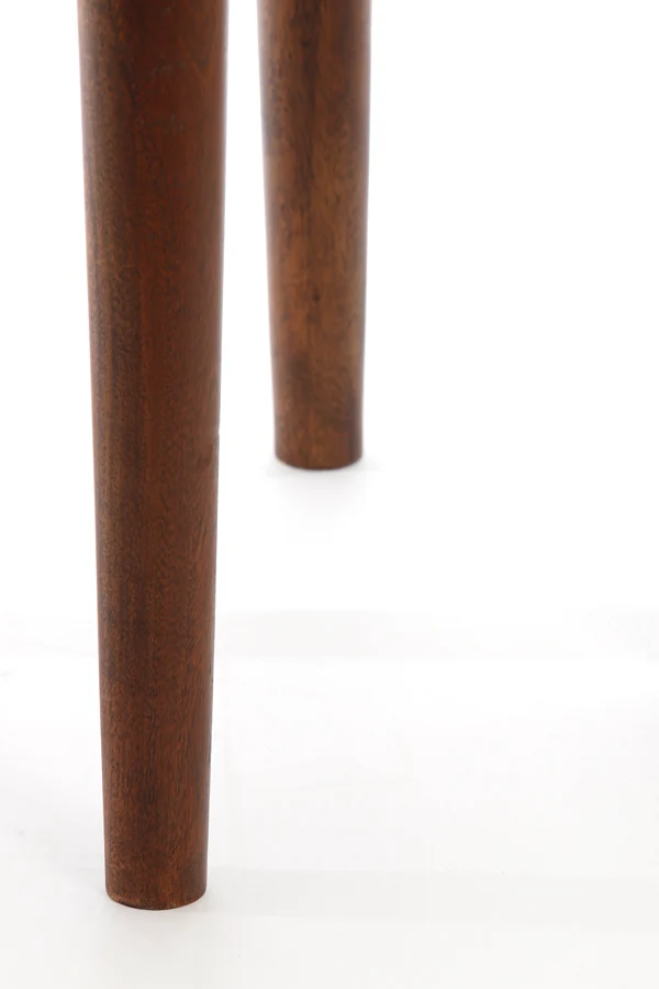 Side table 49x49 cm QIANO acacia wood brown