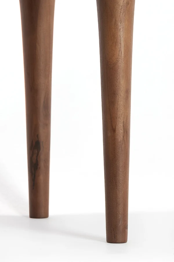 Side table 48x48x50 cm ZULIO acacia wood dark brown