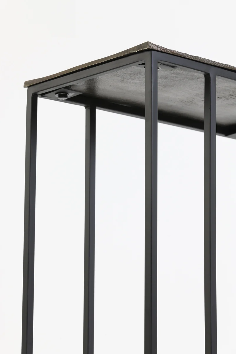 Side table 48x26x60 cm MACY antique bronze