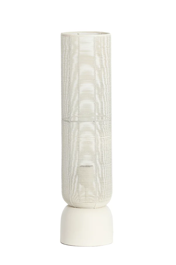 Table lamp 15,5x60,5 cm LEZUZA cream