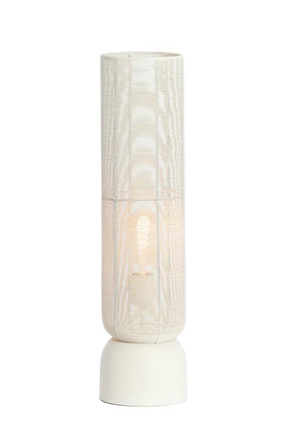 Table lamp 15,5x60,5 cm LEZUZA cream