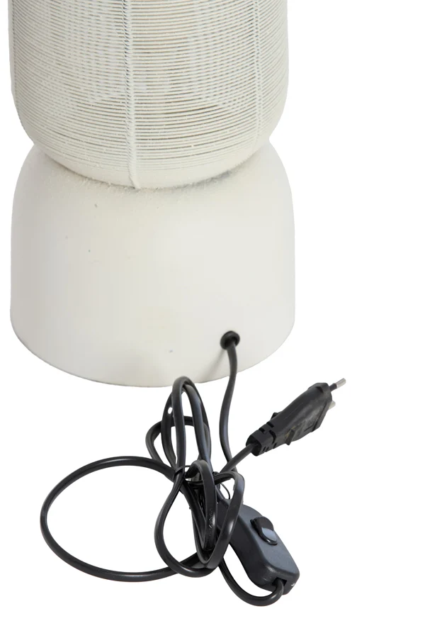 Table lamp 15,5x60,5 cm LEZUZA cream