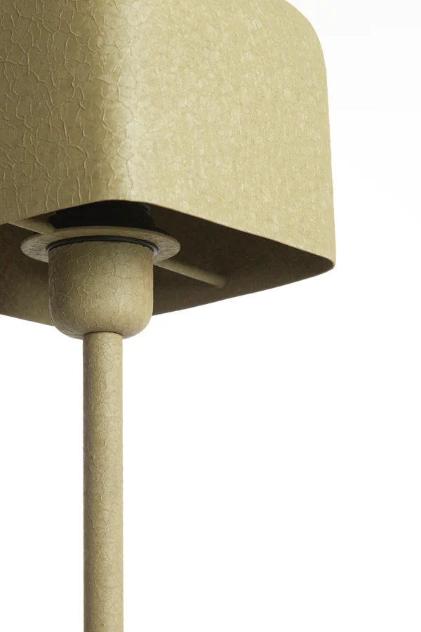 Table lamp 13x13x36 cm ELENIE matt olive green
