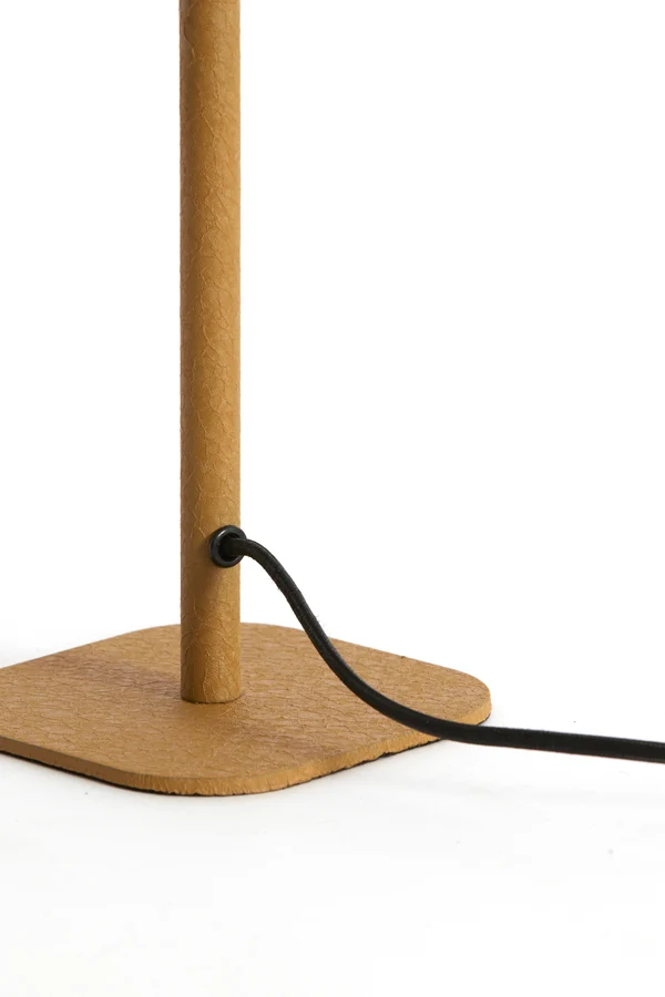 Table lamp 13x13x36 cm ELENIE matt ocher yellow