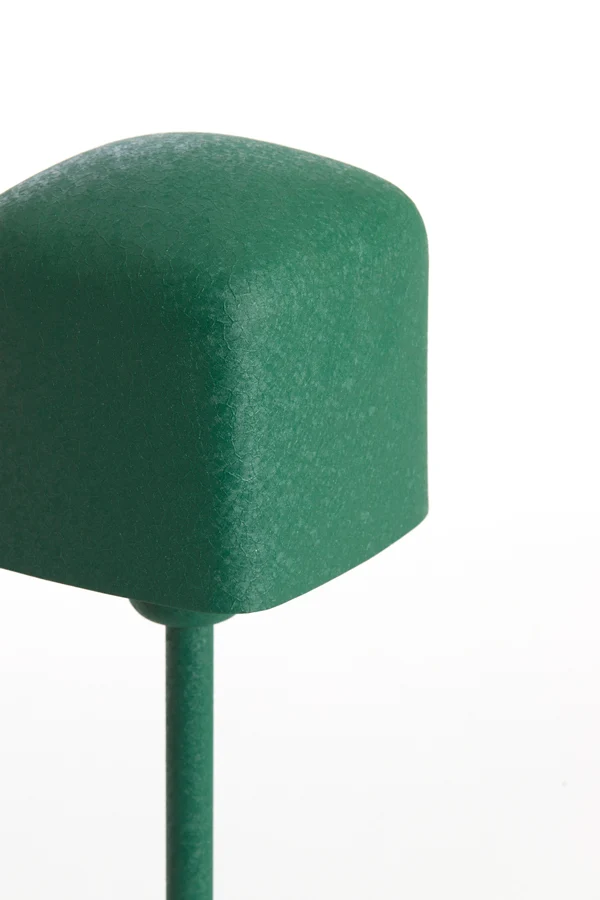 Table lamp 13x13x36 cm ELENIE matt dark green