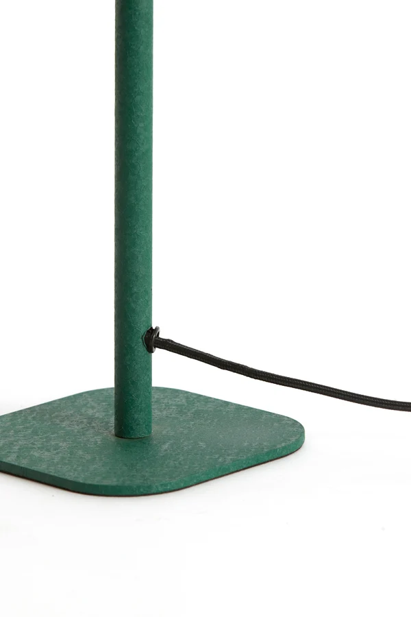 Table lamp 13x13x36 cm ELENIE matt dark green