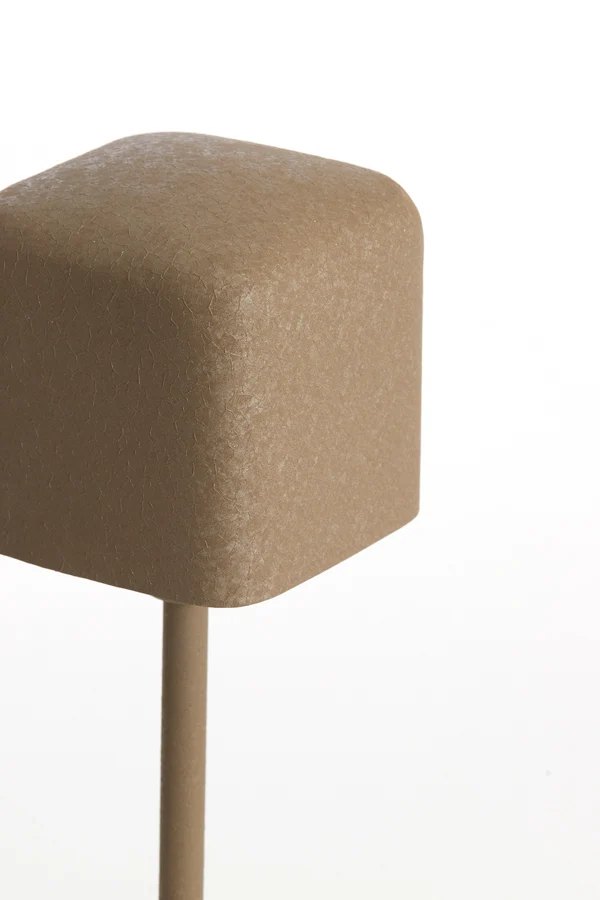 Table lamp 13x13x36 cm ELENIE matt dark brown