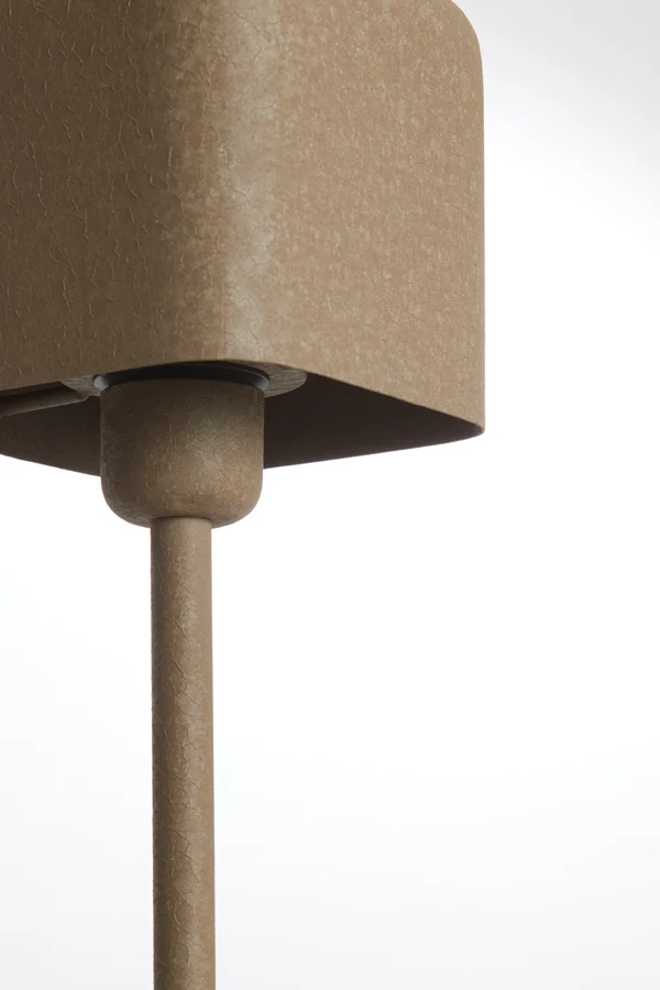 Table lamp 13x13x36 cm ELENIE matt dark brown