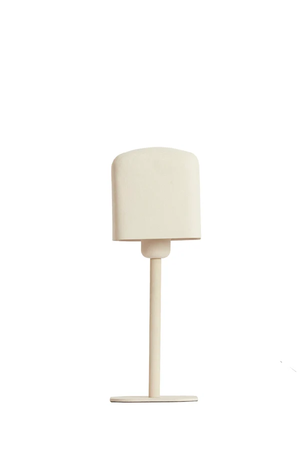 Table lamp 13x13x36 cm ELENIE matt cream