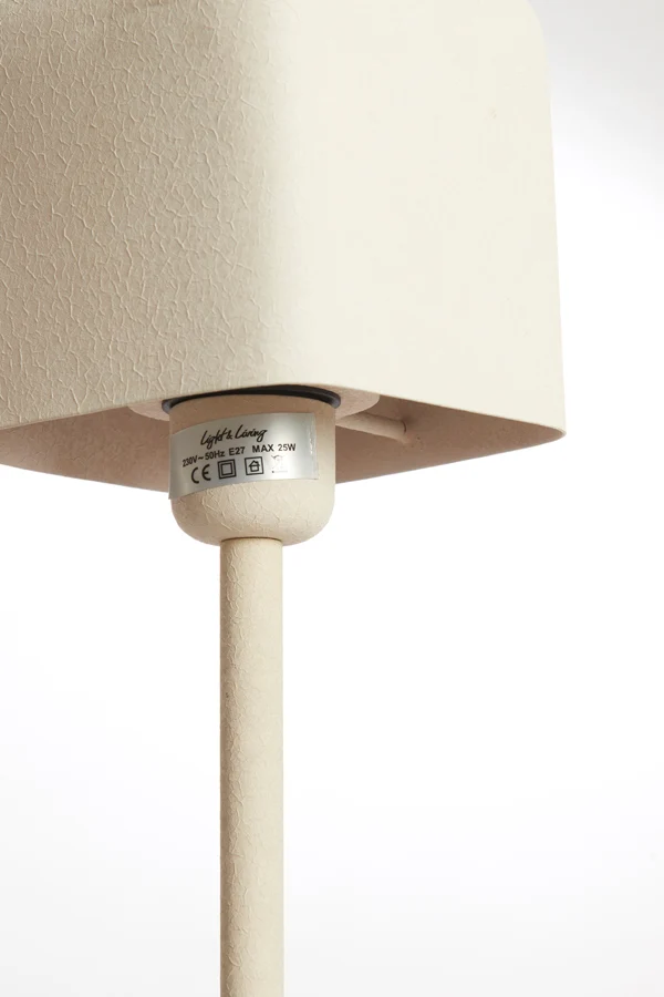 Table lamp 13x13x36 cm ELENIE matt cream