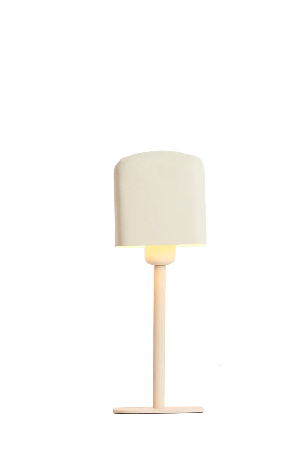 Table lamp 13x13x36 cm ELENIE matt cream