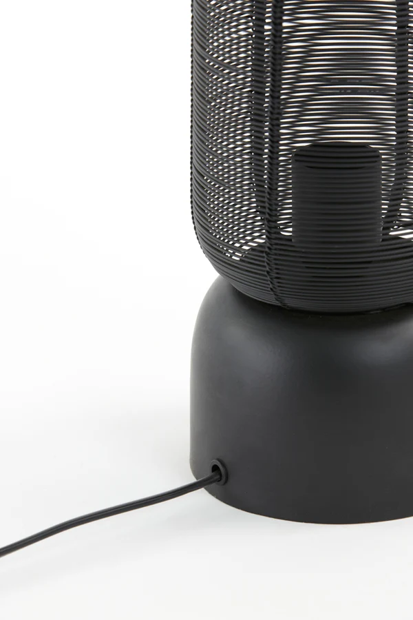Table lamp 13,5x49,5 cm LEZUZA matt black