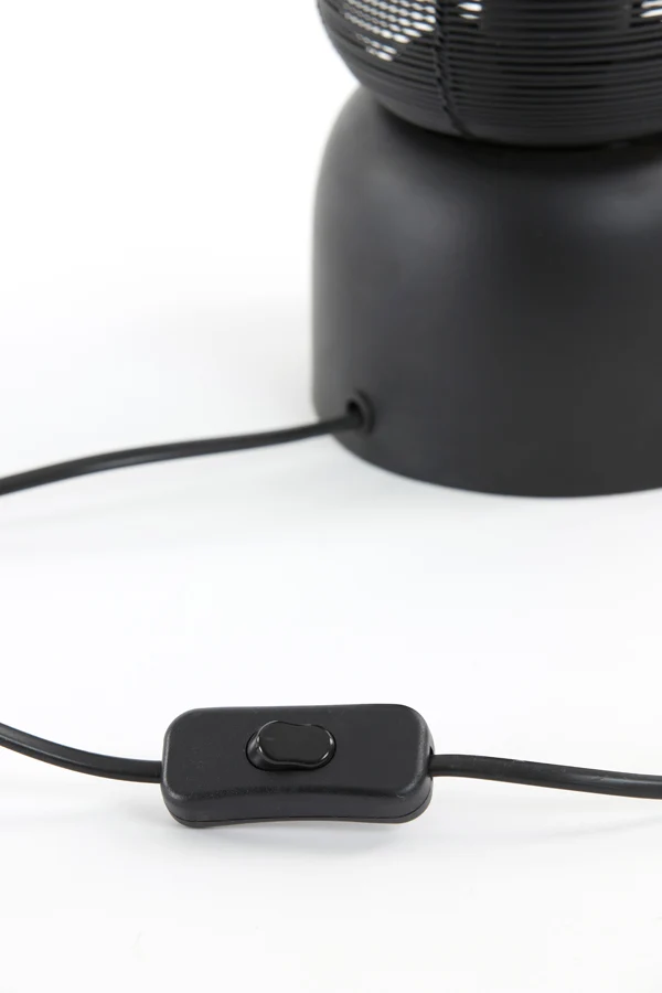 Table lamp 13,5x49,5 cm LEZUZA matt black