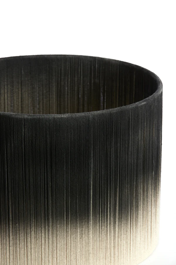 Shade cylinder 40-40-30 cm TOSSA black-cream