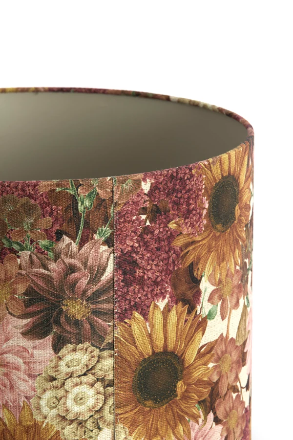 Shade cylinder 40-40-30 cm ROSEWOOD white