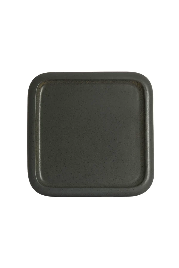 Side table 40x40x48 cm LUARCA ceramics matt black