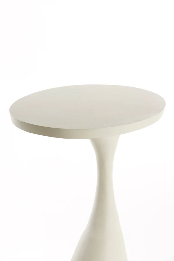 Side table 40x33x61 cm MACAU matt cream