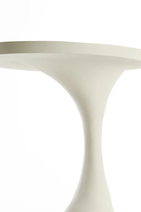 Side table 40x33x61 cm MACAU matt cream