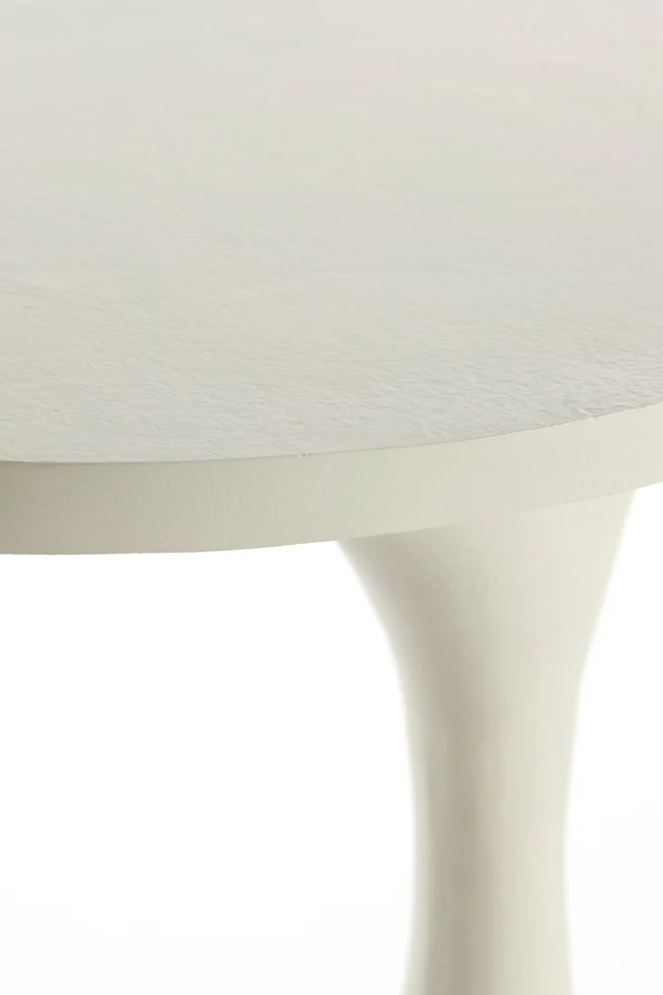 Side table 40x33x61 cm MACAU matt cream