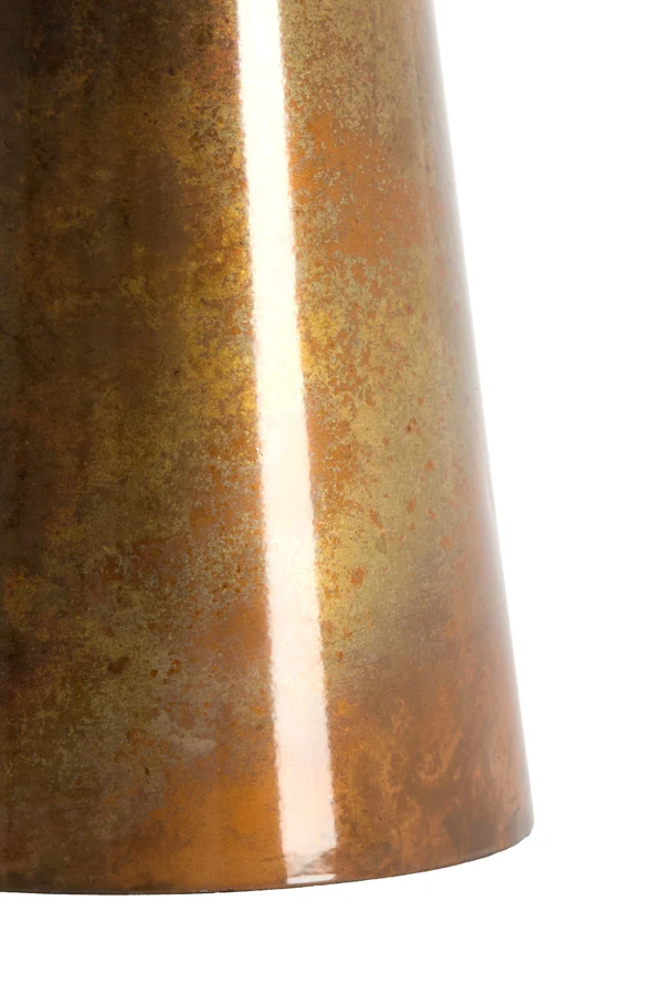 Side table 28x28x53 cm ABALA copper-bronze
