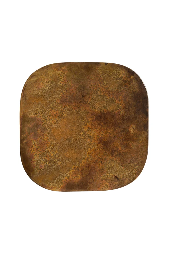Side table 28x28x53 cm ABALA copper-bronze