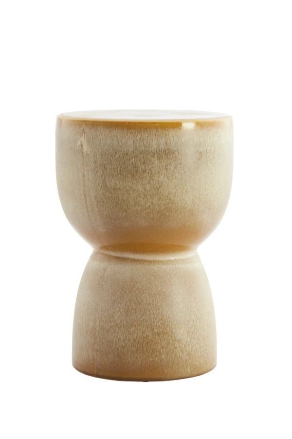 Side table 28,5x42 cm FINCA ceramics matt olive green