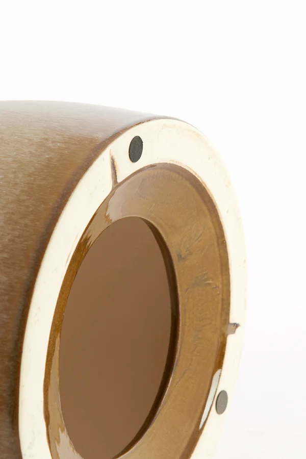 Side table 28,5x42 cm FINCA ceramics matt olive green